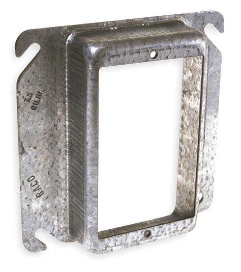 4 electrical box wtih plaster ring|1 3 4 plaster ring.